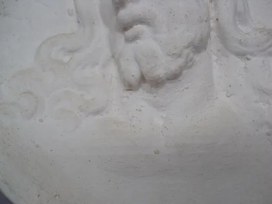 Купити Настенное панно барельеф гипс лицо Иисус Христос диаметр 23,5 см №15060М