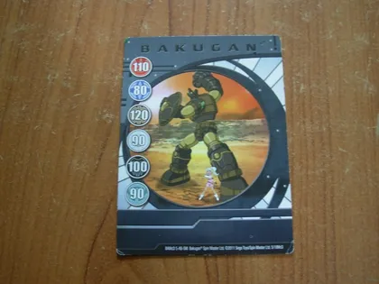 фото, Картка BAKUGAN