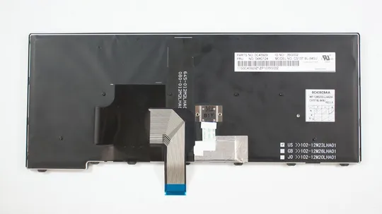 Клавіатура для ноутбука LENOVO (ThinkPad Edge: T431S, T440, T440P, T440S) rus, black, підсвічування клавіш Ціна