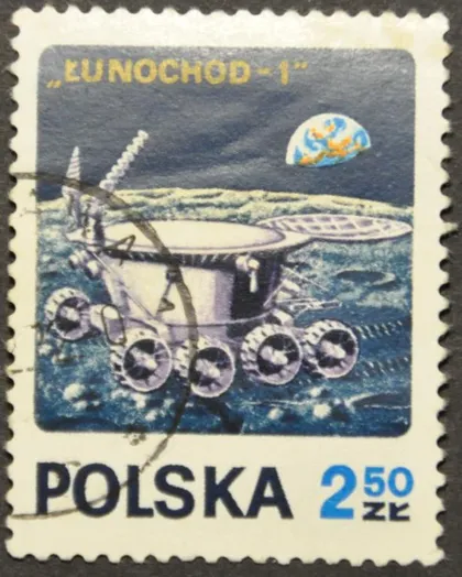 фото, Польша Космос Луноход 1971