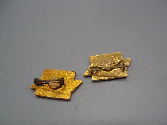 Знак Ленин 100 лет со дня рождения юбилей флаг ссср лот 2 шт №17560 З аукціону