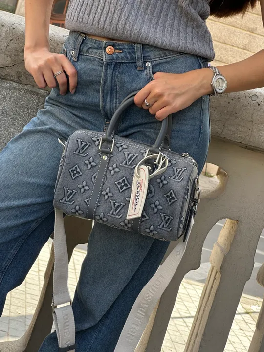 Сумка Louis Vuitton Speedy Bandoulière 25 Bag Denim Monogram (991040) Ціна