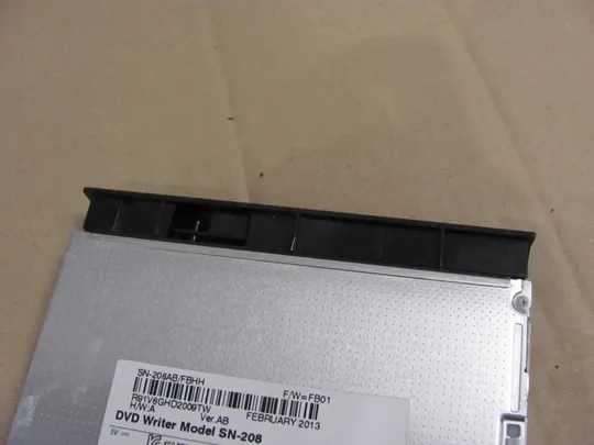 номер0272-7  DVD-привод DVD Привод Привіт Заглушка (панелі) CD/DVD для ноутбуків  CD DVD Зчитувач дисків Читалка для  Fujitsu Lifebook N532 оригінал З аукціону
