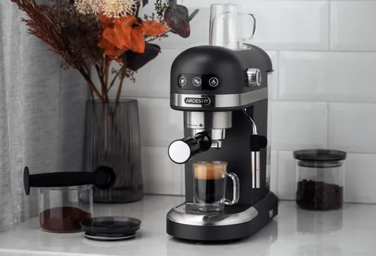 Кофеварка рожковая Ardesto YCM-E1502 1350 Вт черная Продаж