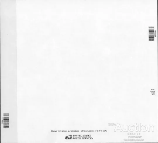 США - Динозавр-Тиранозавр-2019. Чистый полный красивый комплект-М/Лист-3-D...MNH. З аукціону