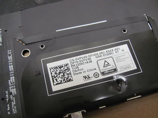 номер0954-18 клавіатура ДОНОР 0896NG для Dell XPS 13 9370 9380 9305 7390  оригінал Де купити