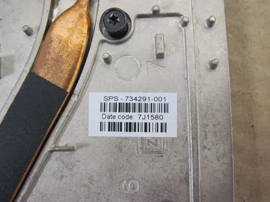 797-8 система охолодження 734291-001 AT0TJ001FA0 для HP Zbook 15 G1 G2 17 G1 G2 оригінал Недорого