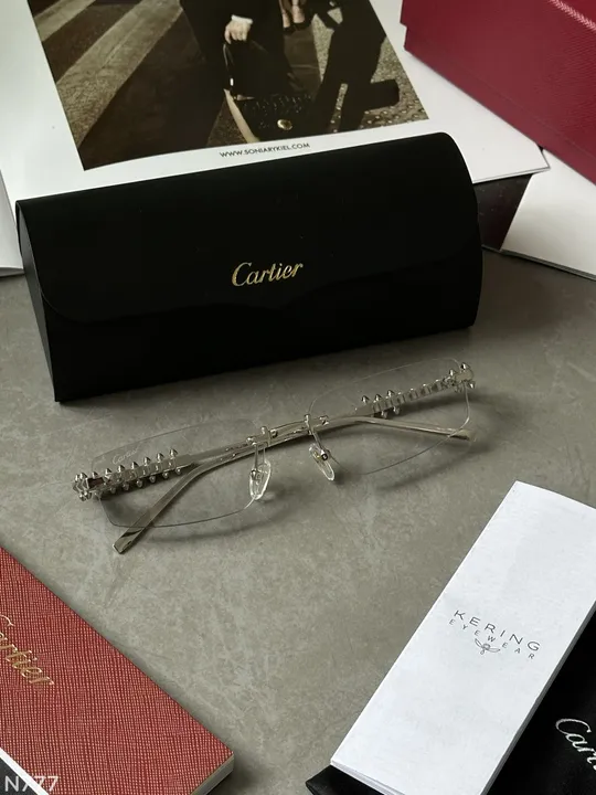 Окуляри Cartier Clash Clear/Silver CT0544S 001 L Cat.2 58/16/140 (EW0116) З аукціону