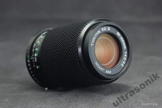 Об&#039;єктив Pentax-А Tokina 80-200mm/4,5-5,6 SZ-X MC ф49мм Вживане Ціна