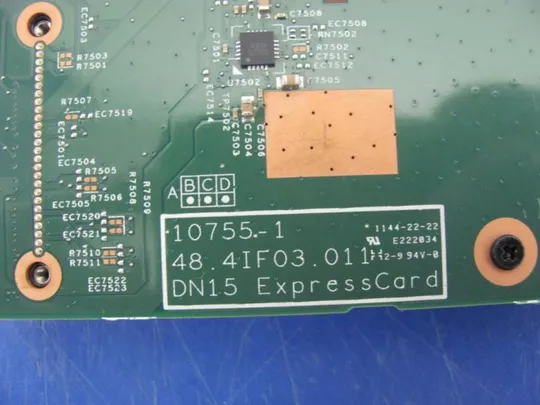 номер0310-16 Плата модуль Express Card Reader 48.4IF03.011 для DELL Vostro 3550 оригінал З аукціону