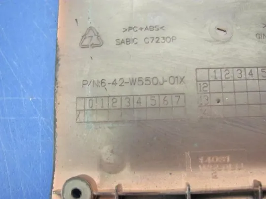 №157-20 сервісна кришка 6-42-W550J-01X для Clevo TERRA NT310 W550 W550EU оригінал З аукціону