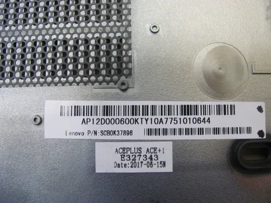номер1034-15 Кришка дно піддон корпуса Нижний корпус для ноутбука Низ Корпус D AP12D000600 для Lenovo ThinkPad T470  оригінал Інтернет-аукціон