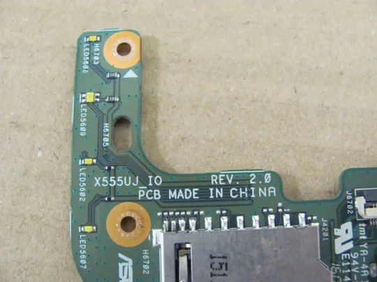 526-12 плата AUDIO USB SIM 60NB0AG0-101110 для Asus F555U X555L V555U X555U X555UQ X555UJ X555UA R556 оригінал Інтернет-аукціон