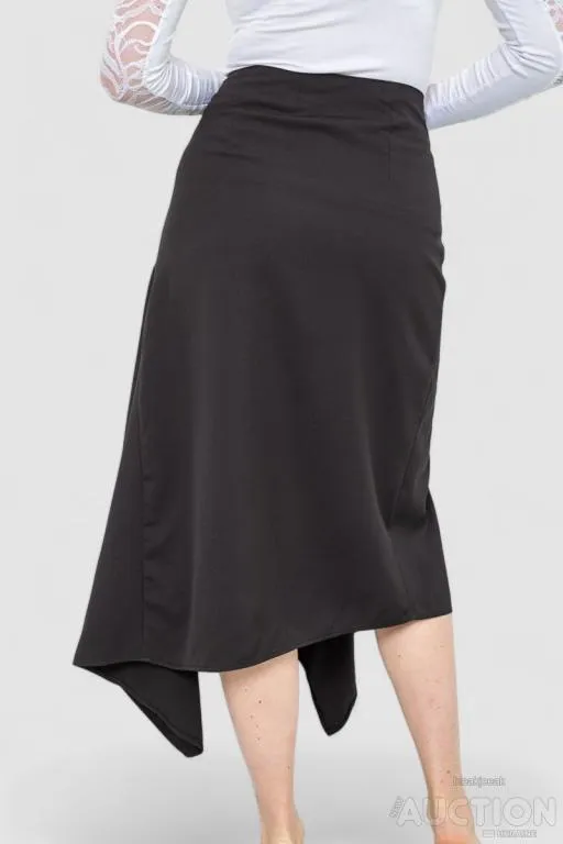 Юбка однотонная, цвет черный, 244R270 Продаж
