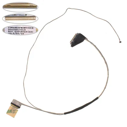 фото, Шлейф матриці для ноутбука ACER (AS: E5-511, E5-531, E5-571), LED, роз'єм під камеру (50.ML9N2.005)