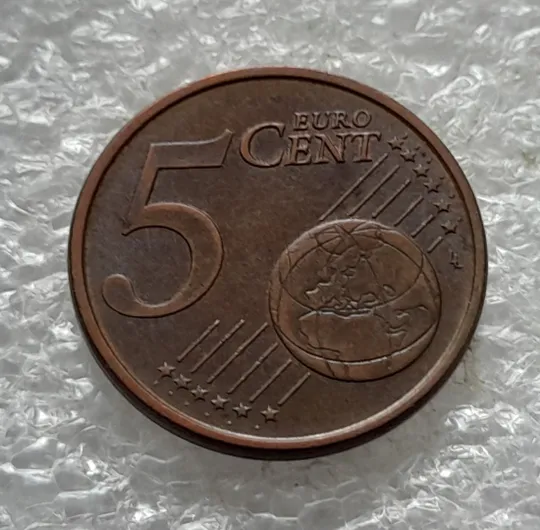 (2108) 5 євроцентів 2002 Італія (5 евроцентов 2002 Италия) З аукціону