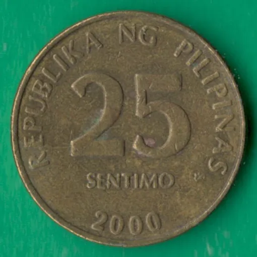 25 сентімо 2000 року Філіппіни [КВ] Ціна