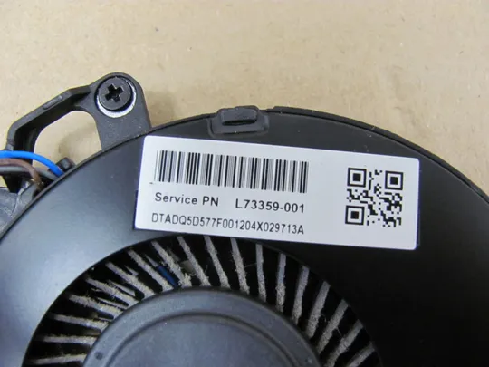 658-8 система охолодження L73359-001 L72294-001 для HP ZBOOK 15 G5 оригінал Характеристики