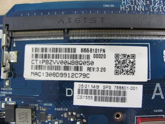 508-16 материська плата 6050A2644501 768801-001 AMD для HP Elitebook  745 755 855 G2 оригінал Де купити