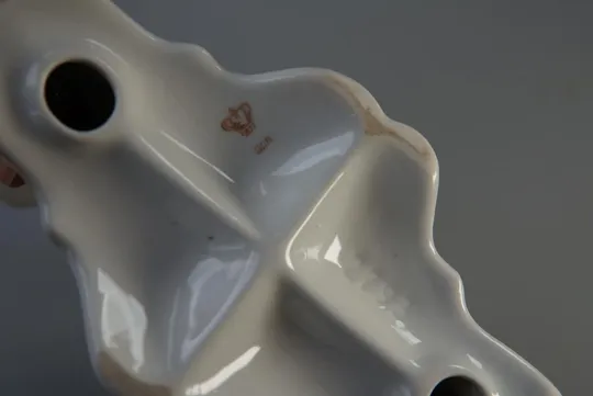 Фигура фарфор подсвечник Германия ГДР путти мальчик ангелочек ангел целый №10051 Характеристики