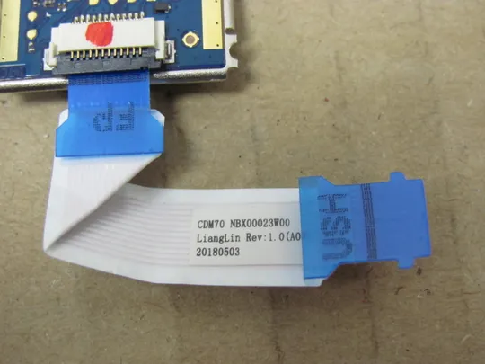 691-7 плата сканер відбитку  NBX00023W00  для Dell Latitude E5490  E5480 оригінал З аукціону