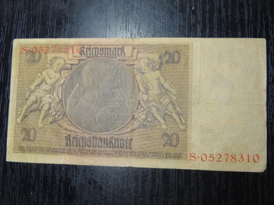 Купити 20 рейхсмарок Німеччина 1929 (літера A)