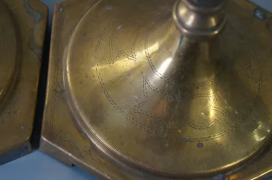 Подсвечники пара подсвечник высота 32,5 см лот 2 шт (№ 1064) Де купити