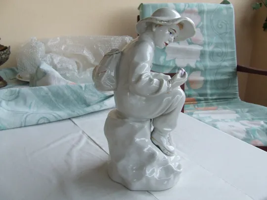 Фарфор Юный геолог раз. 31 х 18 см. 1960 гг. ЗХК ссср Інтернет-аукціон