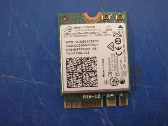 номер0193-3 WI-FI адаптер модуль  INTEL 3165NGW для MEDION E7420 P7641 оригінал Ціна