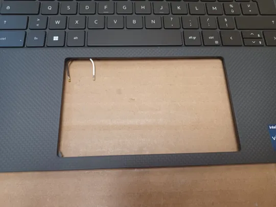 номер1056-9 Кришка панель палмрест 00DJYF клавіатура робоча для DELL XPS 9720 Precision 5770 топкейс Верхня панель палмрест cover-C оригінал З аукціону