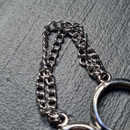 Кафф кільце на вухо подвійний з ланцюжком Інтернет-аукціон