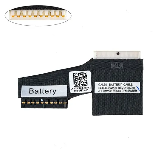 Шлейф для подключения аккумулятора DELL (lnspiron 17 5770,5775) DC02002wv00 Ціна
