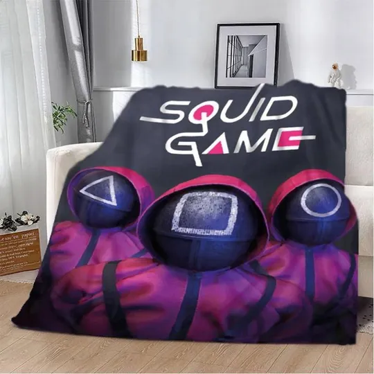 Плед 3D Игра в кальмара SQUID GAME 20222462_A 12297 160х200 см Ціна