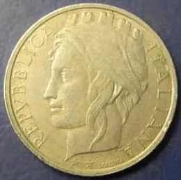 100 лір 1994 Італії Ціна