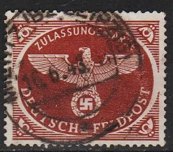 1942 - Рейх - Польова пошта Mi. 2 A _гаш Ціна