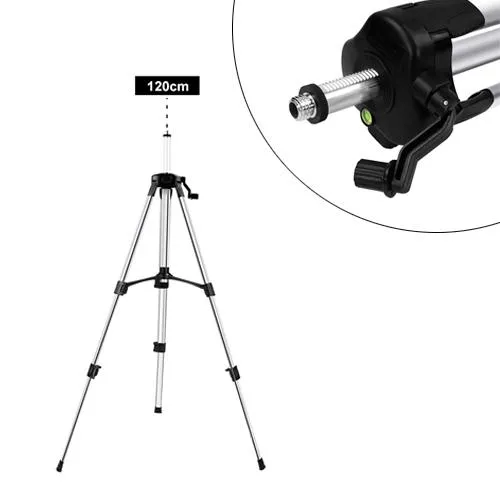 Купити Штатив для лазерного уровня 120см 5/8, алюминиевая стойка к нивелиру