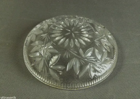Ваза цукерниця стара радянська невелика прозоре скло Вживане З аукціону