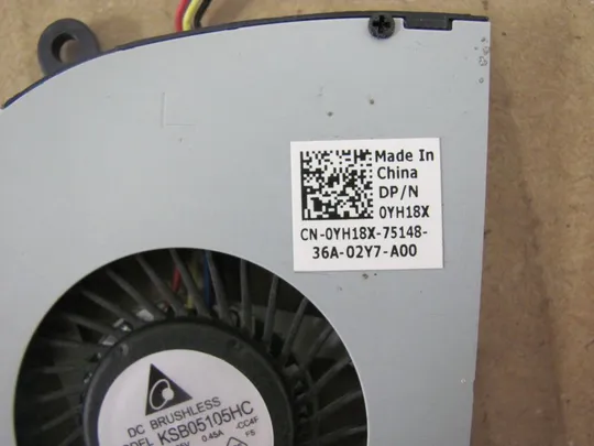 номер0245-50 Вентилятор (кулер, FAN) 0YH18X для Dell Latitude 6430U E6430U оригінал З аукціону