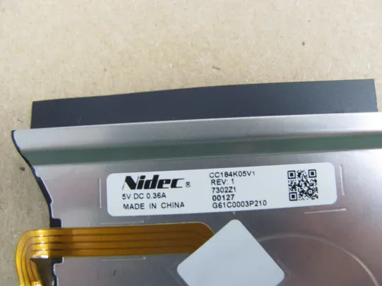 662-6 Вентилятор (кулер, FAN) G61C0003P210 для TOSHIBA Portege X20W-E X20W-D X20W оригінал З аукціону