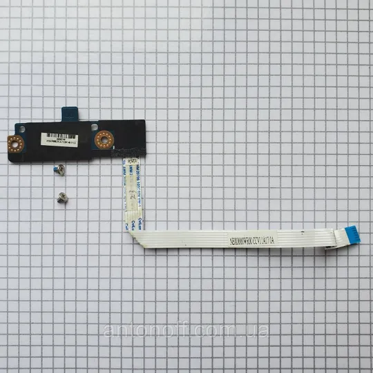 Купити Кнопка / плата Asus K53B / LS-7326P NBX0000WR00 зі шлейфом для ноутбука оригінал з розборки