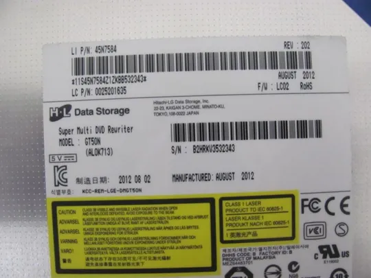 №257-8 DVD-привод AP0NV000400 для Lenovo Thinkpad E530 E535 E545 оригінал Продаж