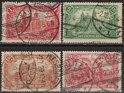 фото, 1920 - Німеччина - Стандарти Mi.113-15 _10,0 €