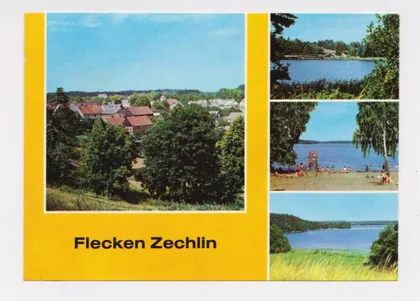 фото, Флеккен Цехлин = 1979 г. = ГДР - ГЕРМАНИЯ = чистая #