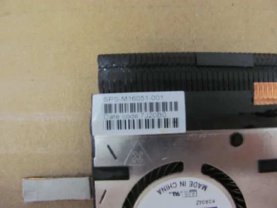 825-45 система охолодження M16051-001 AT2VD002SS0 для HP EliteBook X360 1030 G7 оригінал З аукціону