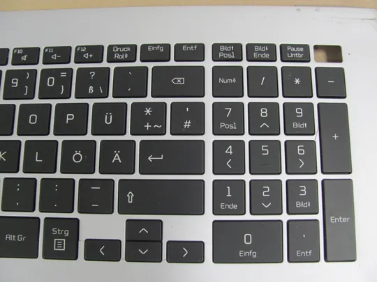 номер0951-8  Кришка панель палмрест KT01-20B9BK03 AEW74230319 клавіатура  для LG Gram 17 17Z90P оригінал Продаж