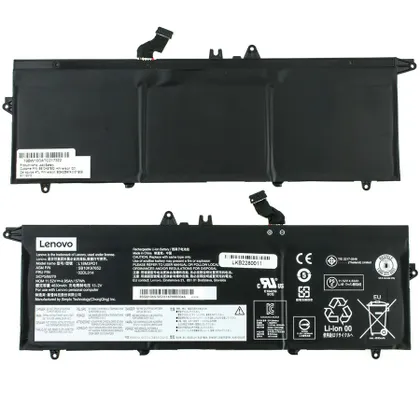 фото, Оригінальна батарея для ноутбука LENOVO L18L3PD1 (ThinkPad T490s, T495s) 11.52V 4950mAh 57Wh Black