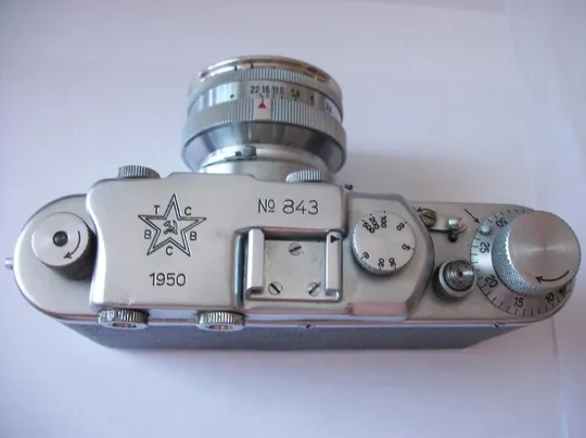 Фотоаппарат ТСВВС тсввс, объектив Sonnar, f=5cm, футляр и крышка оригинальная, Цена мин. 4100-S . З аукціону