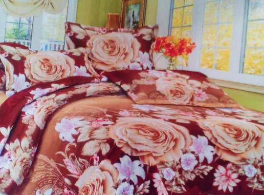 Комплект постельного белья от украинского производителя Polycotton Полуторный 90960 З аукціону