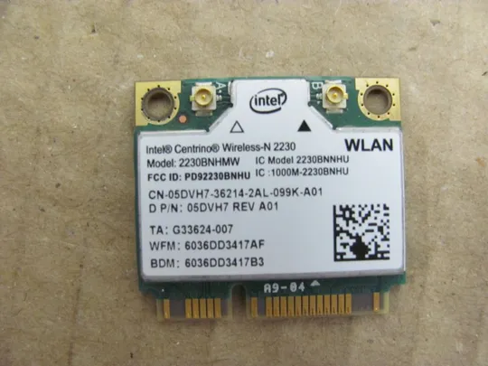 Купити №300-15 WI-FI адаптер 05DVH7 для Dell Inspiron 15 5521 3521 5520 7250 оригінал
