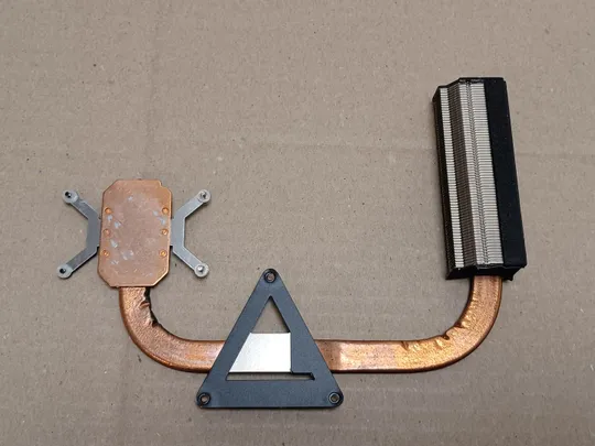 Купити номер1064-25 термотрубка радіатор охолодження 0C1W42 13NJ-2DA0L01  для DELL LATITUDE 14 5420 5424 RUGGED Охолоджувальна система Кулери та системи охолодження Охолодження материнської плати cooling system Кулер Охолоджувальний блок оригінал